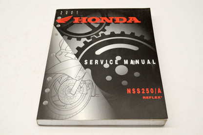 New OEM Honda 61KPB00 01 NSS250/A Reflex Service Shop Manual NOS