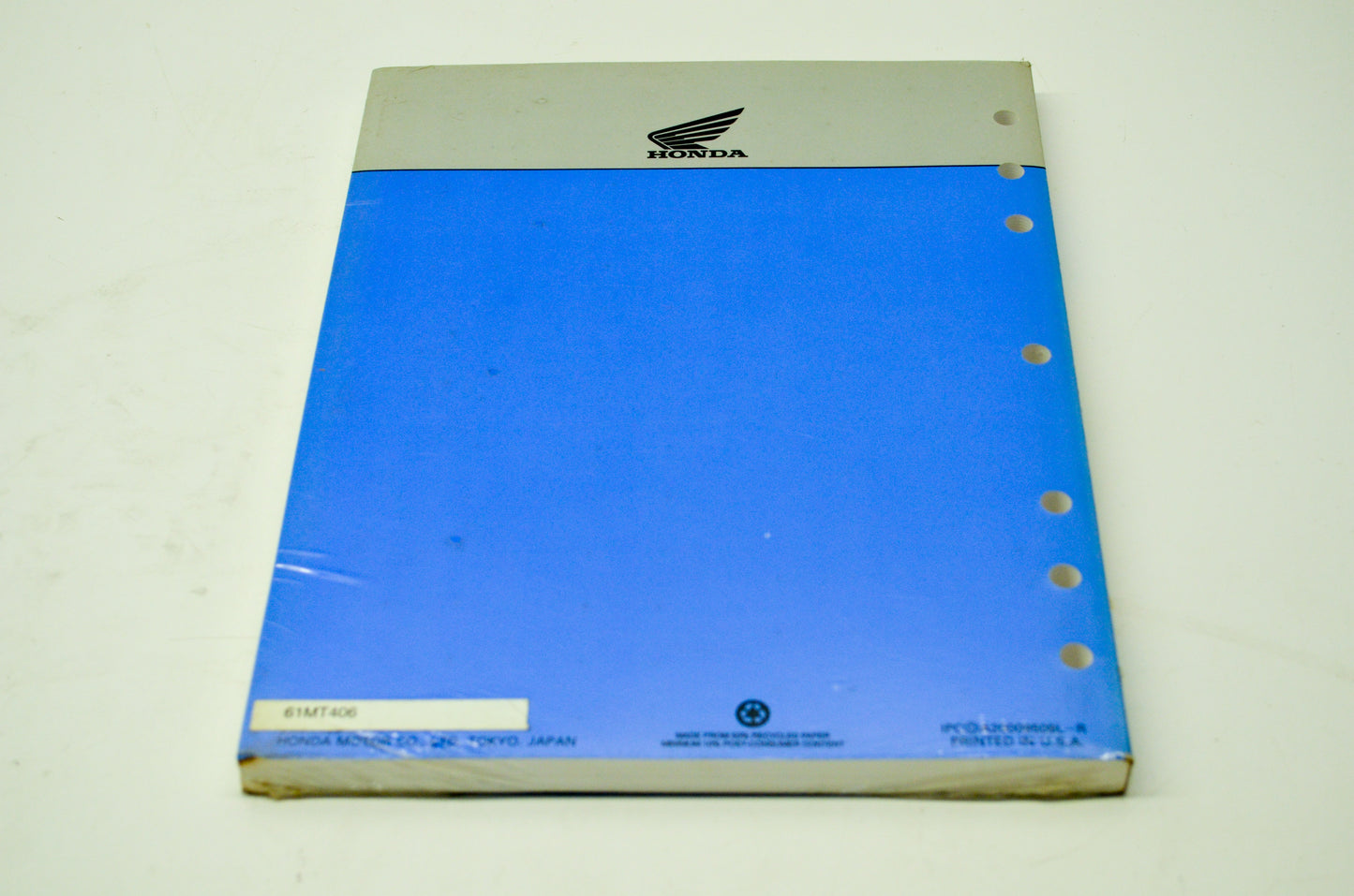 New OEM Honda 61MT406 90-96 VFR750F Service Shop Manual NOS