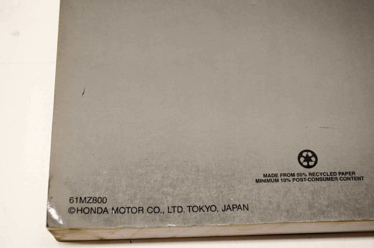 OEM Honda 61MZ800 97-98 VT600C/CD Service Shop Manual