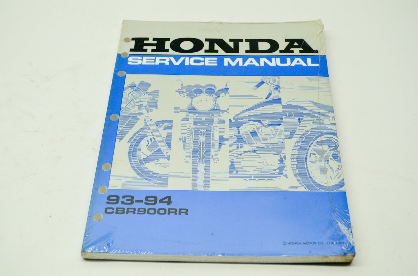 New OEM Honda 61MW001 93-94 CBR900RR Service Shop Manual NOS