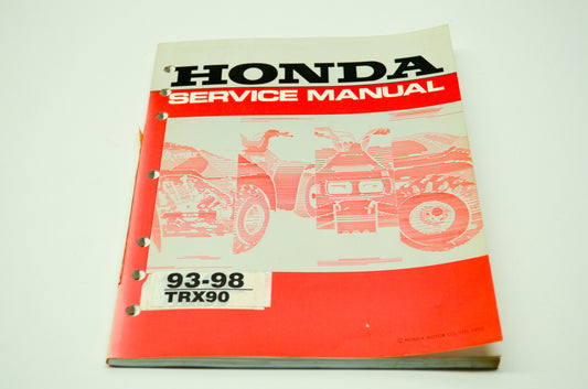 OEM Honda 61HF704 93-98 TRX90 Service Shop Manual