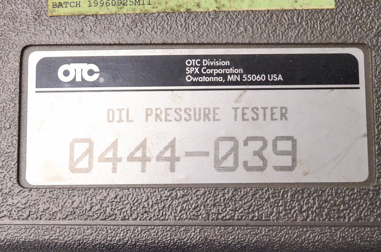 OEM Arctic Cat 0444-039 Oil Pressure Tester