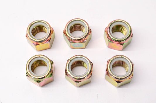 Fastenal 1137190 Steel Nylon Insert Lock Nut Qty 6 NOS