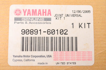 New OEM Yamaha 90891-60102-00 Universal Joint Kit NOS