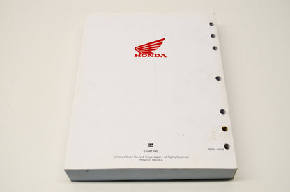 New OEM Honda 61HR306 14-19 Honda Service Shop Manual NOS