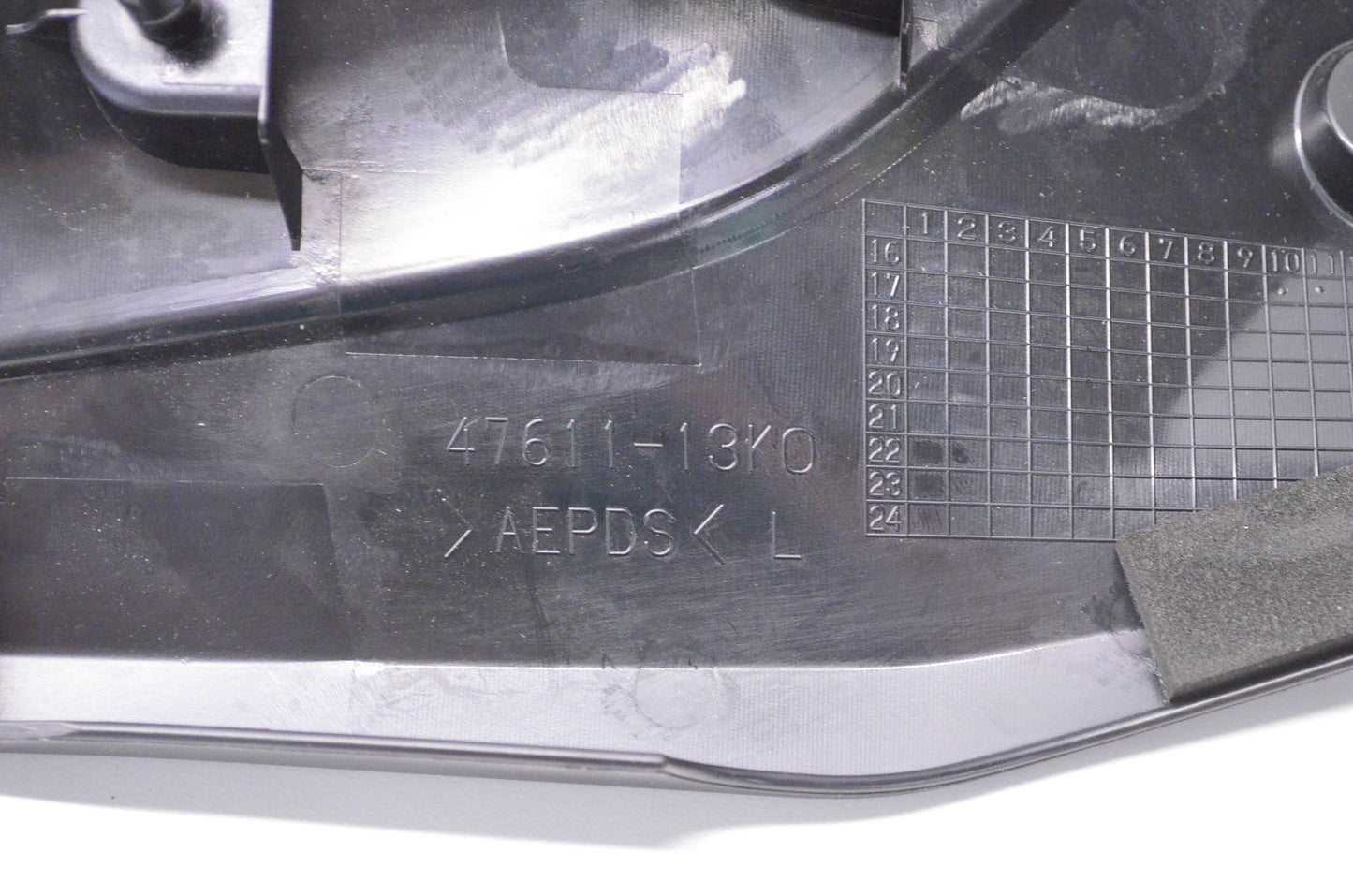 New OEM Suzuki 47611-13K00 GSX-S750A Left Front Frame Cover NOS