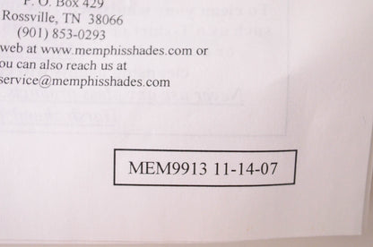 Memphis Shades MEM9913 Quick Change Mount Kit NOS