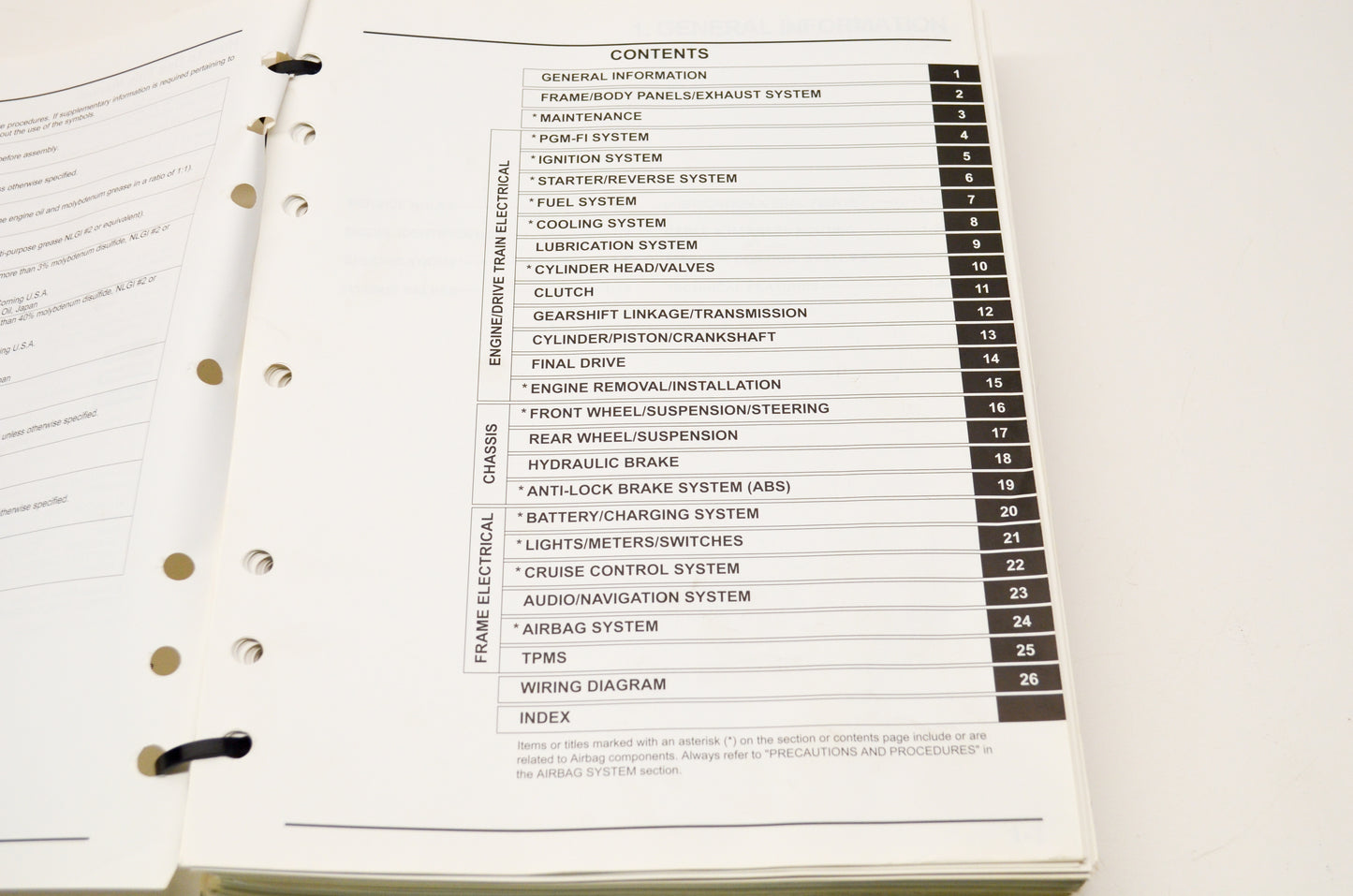 OEM Honda 12-13 GL1800/A Service Shop Manual