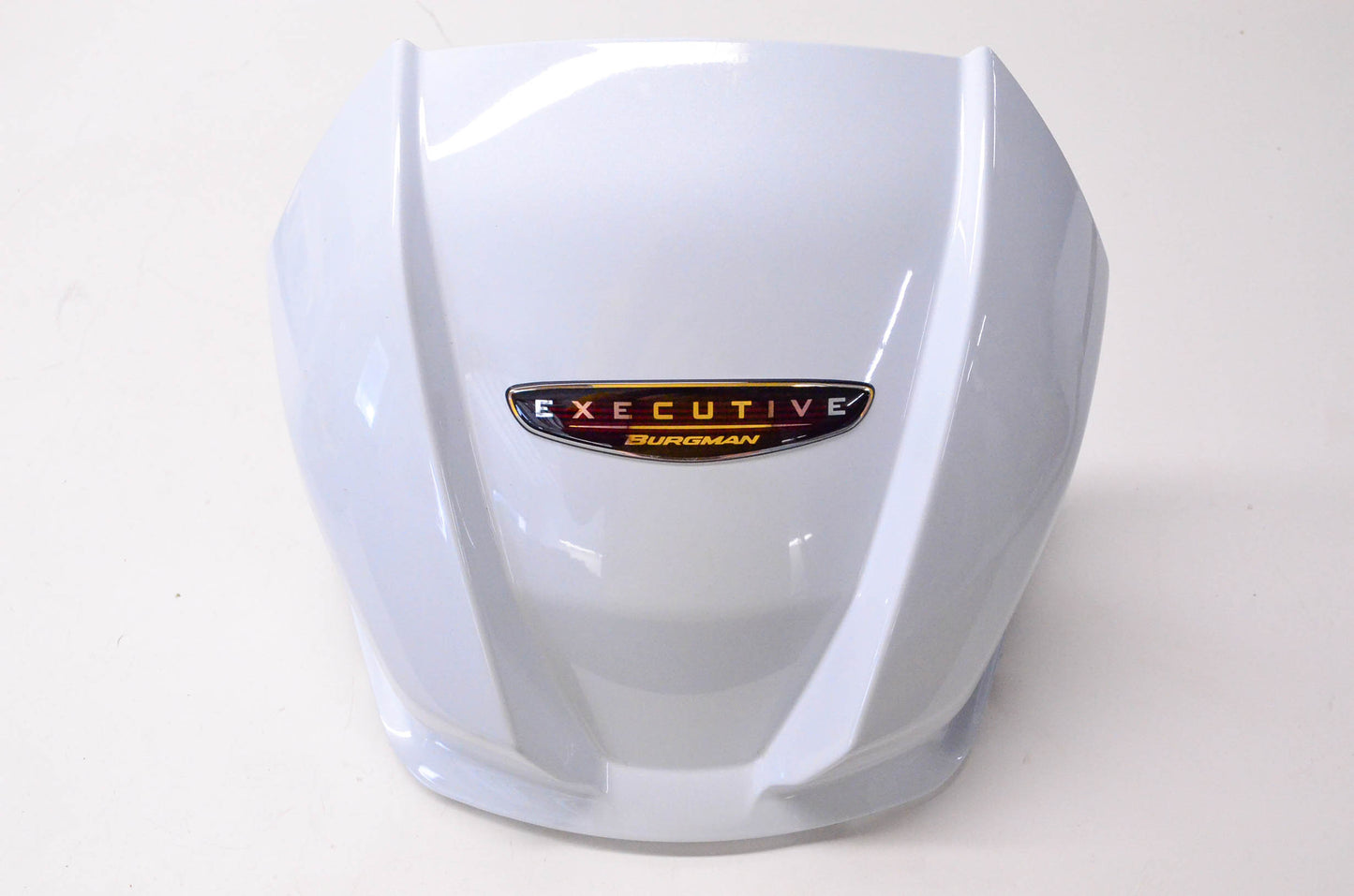 New OEM Suzuki 46216-26J10-RB5 2013 AN650 Rear Backrest Cover (White) NOS