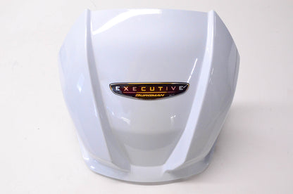 New OEM Suzuki 46216-26J10-RB5 2013 AN650 Rear Backrest Cover (White) NOS