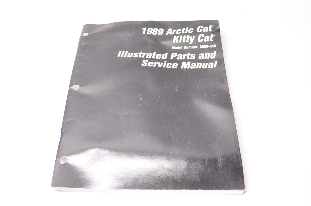 OEM Arctic Cat 2254-486 1989 Kitty Cat Service Manual