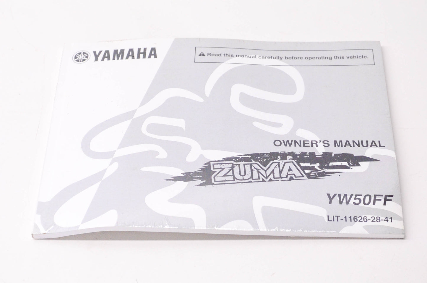 New OEM Yamaha LIT-11626-28-41 ZUMA YW50FF Owner's Manual NOS