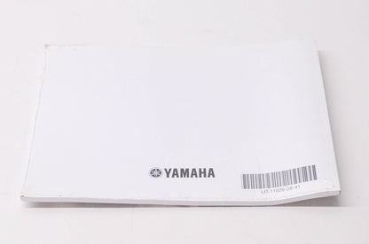 New OEM Yamaha LIT-11626-28-41 ZUMA YW50FF Owner's Manual NOS