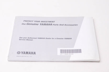 New OEM Yamaha V Star XVS65W/AW/ATW(C) Owner's Manual NOS