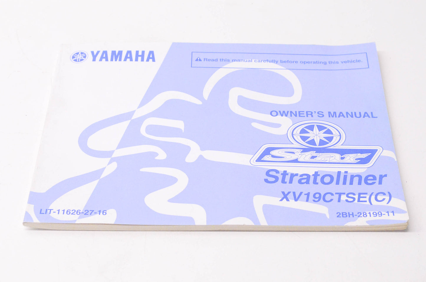 OEM Yamaha LIT-11626-27-16 Stratoliner XV19CTSE(C) Owner's Manual