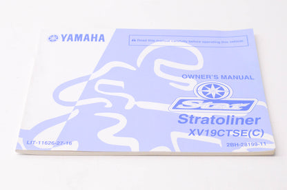 OEM Yamaha LIT-11626-27-16 Stratoliner XV19CTSE(C) Owner's Manual
