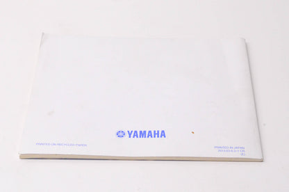 OEM Yamaha LIT-11626-27-16 Stratoliner XV19CTSE(C) Owner's Manual