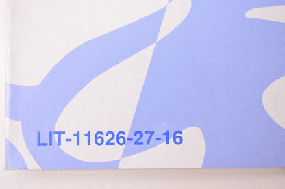 OEM Yamaha LIT-11626-27-16 Stratoliner XV19CTSE(C) Owner's Manual