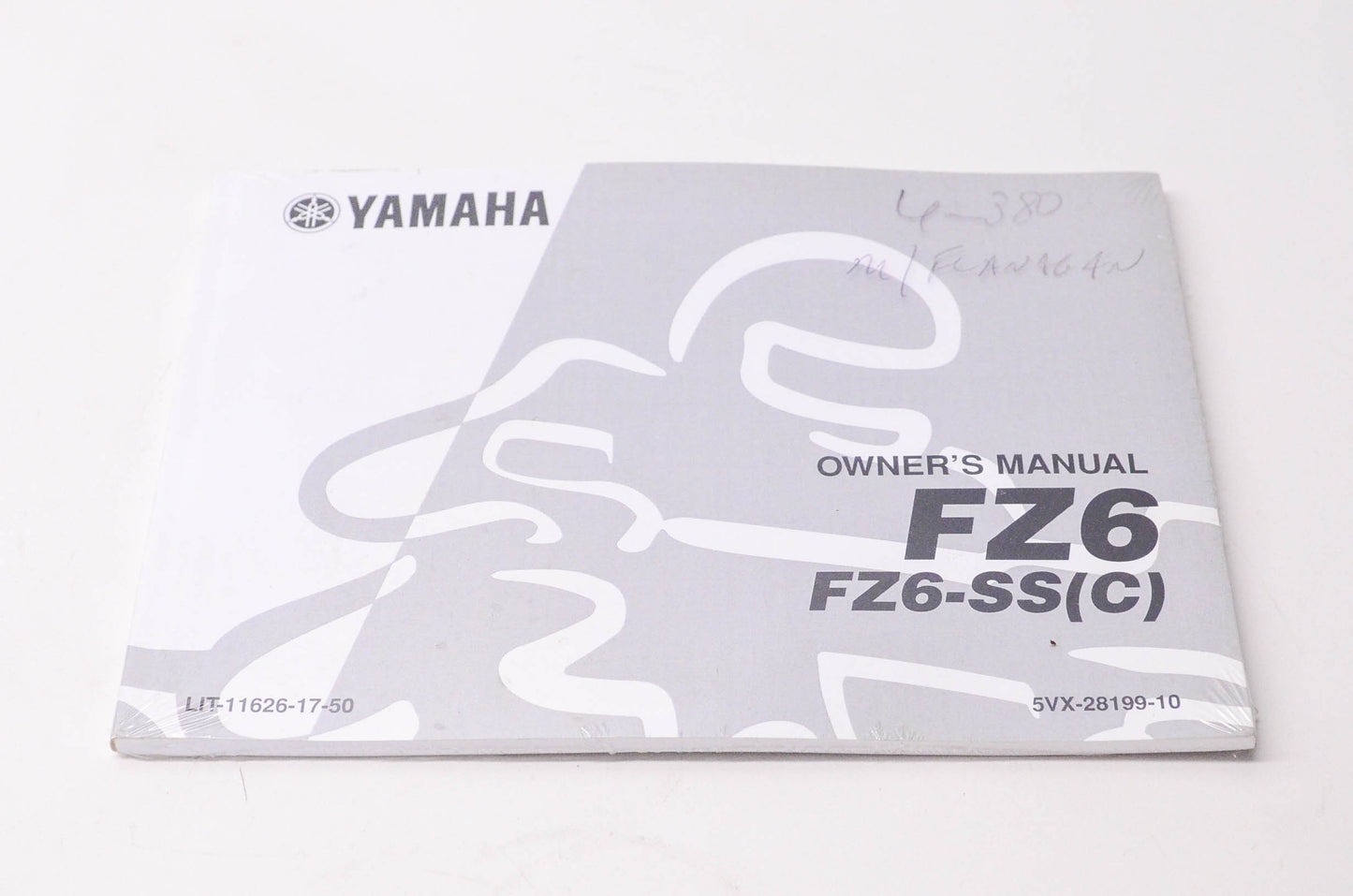 New OEM Yamaha LIT-11626-17-50 FZ6, FZ6-SS(C) Owner's Manual NOS