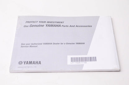 New OEM Yamaha LIT-11626-17-50 FZ6, FZ6-SS(C) Owner's Manual NOS