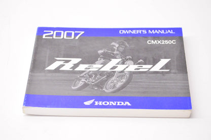 New OEM Honda 31KEN700 2007 CMX250C Rebel Owner's Manual NOS