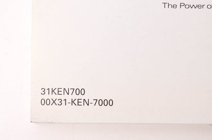 New OEM Honda 31KEN700 2007 CMX250C Rebel Owner's Manual NOS