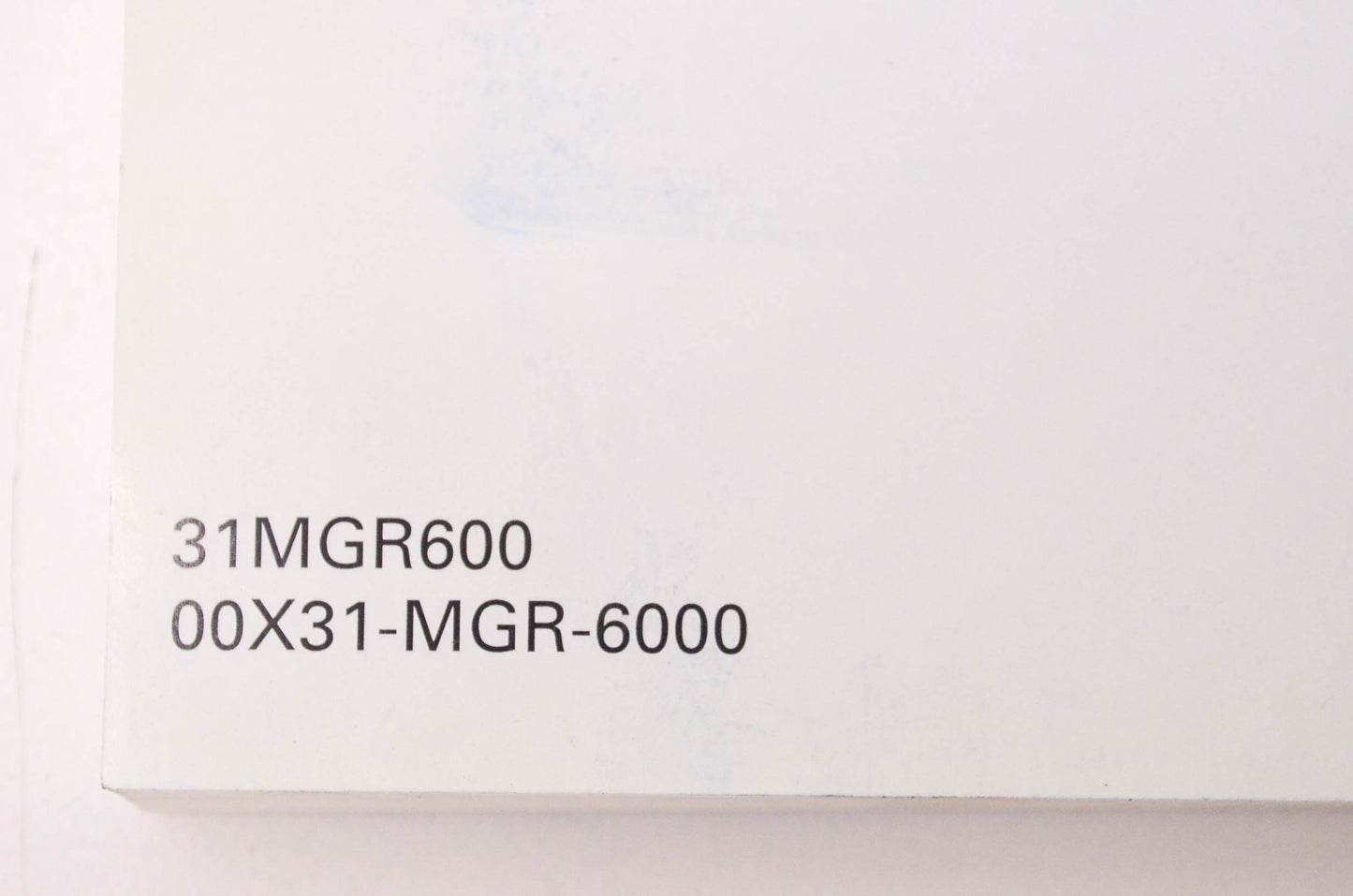 New OEM Honda 31MGR600 2010 VT750RS Shadow RS Owner's Manual NOS