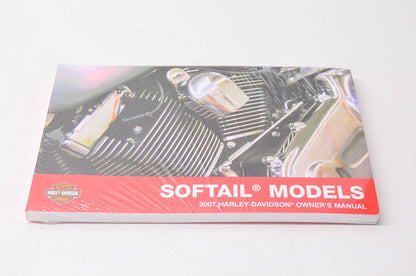 New OEM Harley Davidson 99469-07 2007 HD Softail Models Owner's Manual NOS