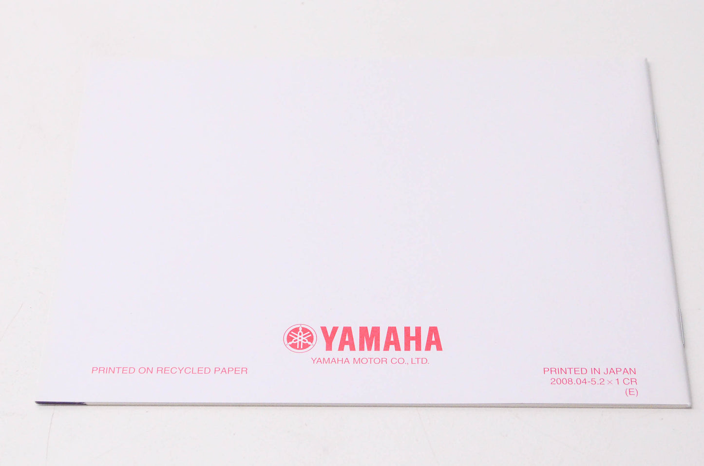 New OEM Yamaha LIT-11626-22-01 Tips&Practice Guide Manual NOS