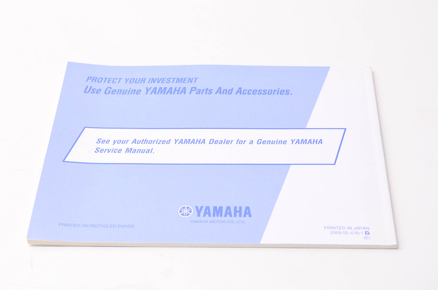 New OEM Yamaha XT250, XT250Z, XT250ZC Owner's Manual NOS