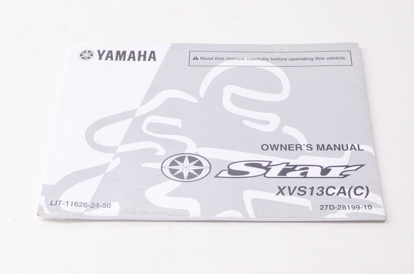 New OEM Yamaha LIT-11626-24-50 Star XVS13CA(C) Owner's Manual NOS