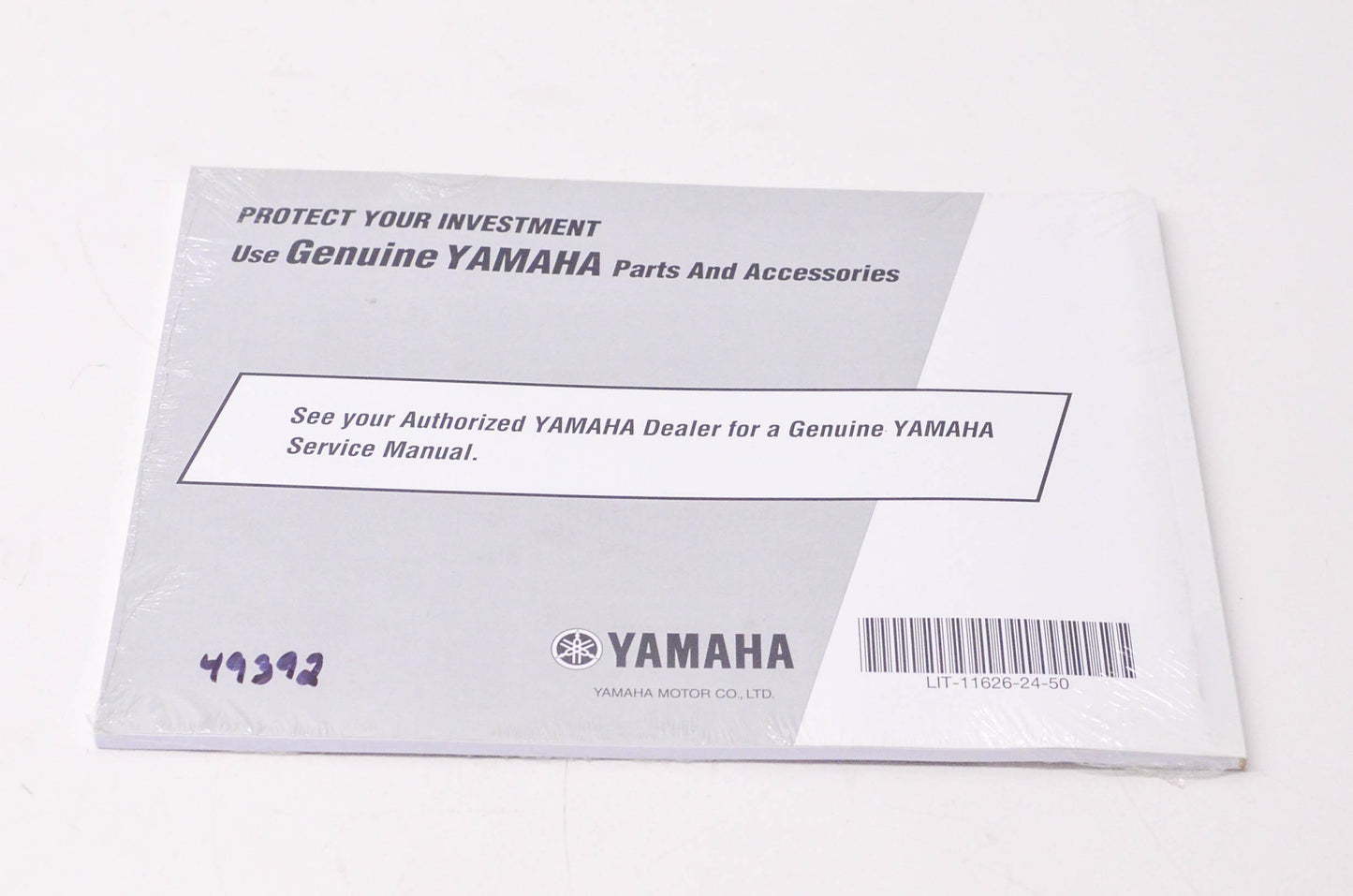 New OEM Yamaha LIT-11626-24-50 Star XVS13CA(C) Owner's Manual NOS
