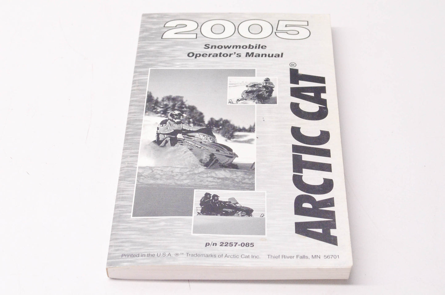 New OEM Arctic Cat 2257-085 2005 Snowmobile Operator's Manual NOS