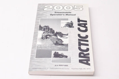 New OEM Arctic Cat 2257-085 2005 Snowmobile Operator's Manual NOS