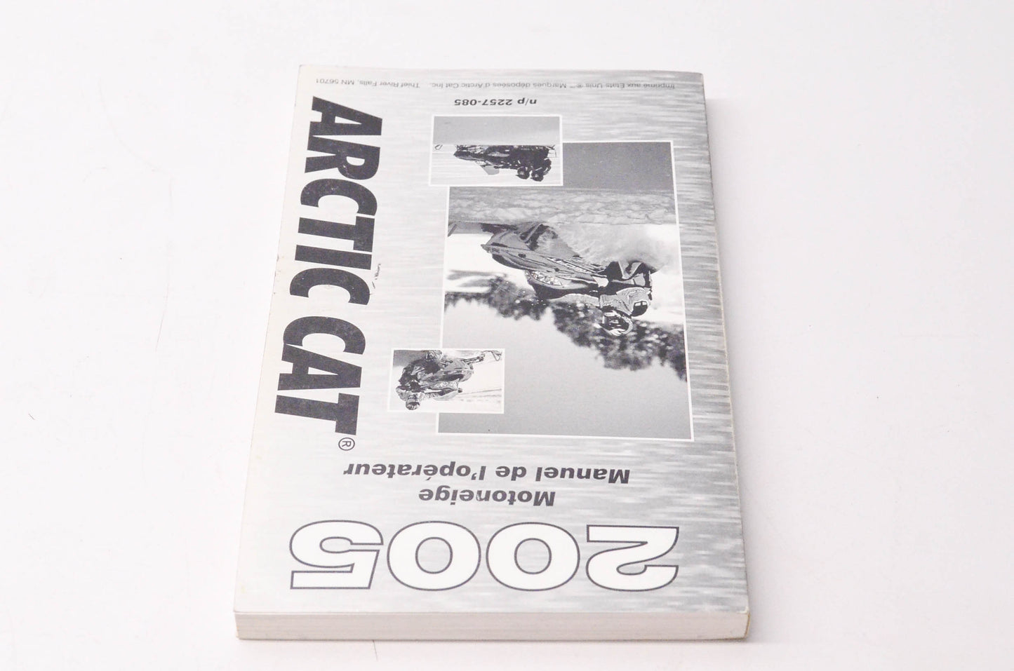 New OEM Arctic Cat 2257-085 2005 Snowmobile Operator's Manual NOS