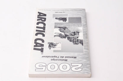 New OEM Arctic Cat 2257-085 2005 Snowmobile Operator's Manual NOS