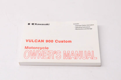 New OEM Kawasaki 99987-1702 Vulcan 900 Custom Owner's Manual NOS