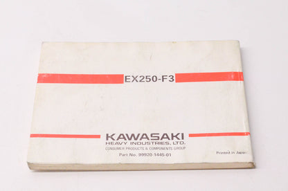 OEM Kawasaki 99920-1445-01 Ninja 250R Owner's Manual