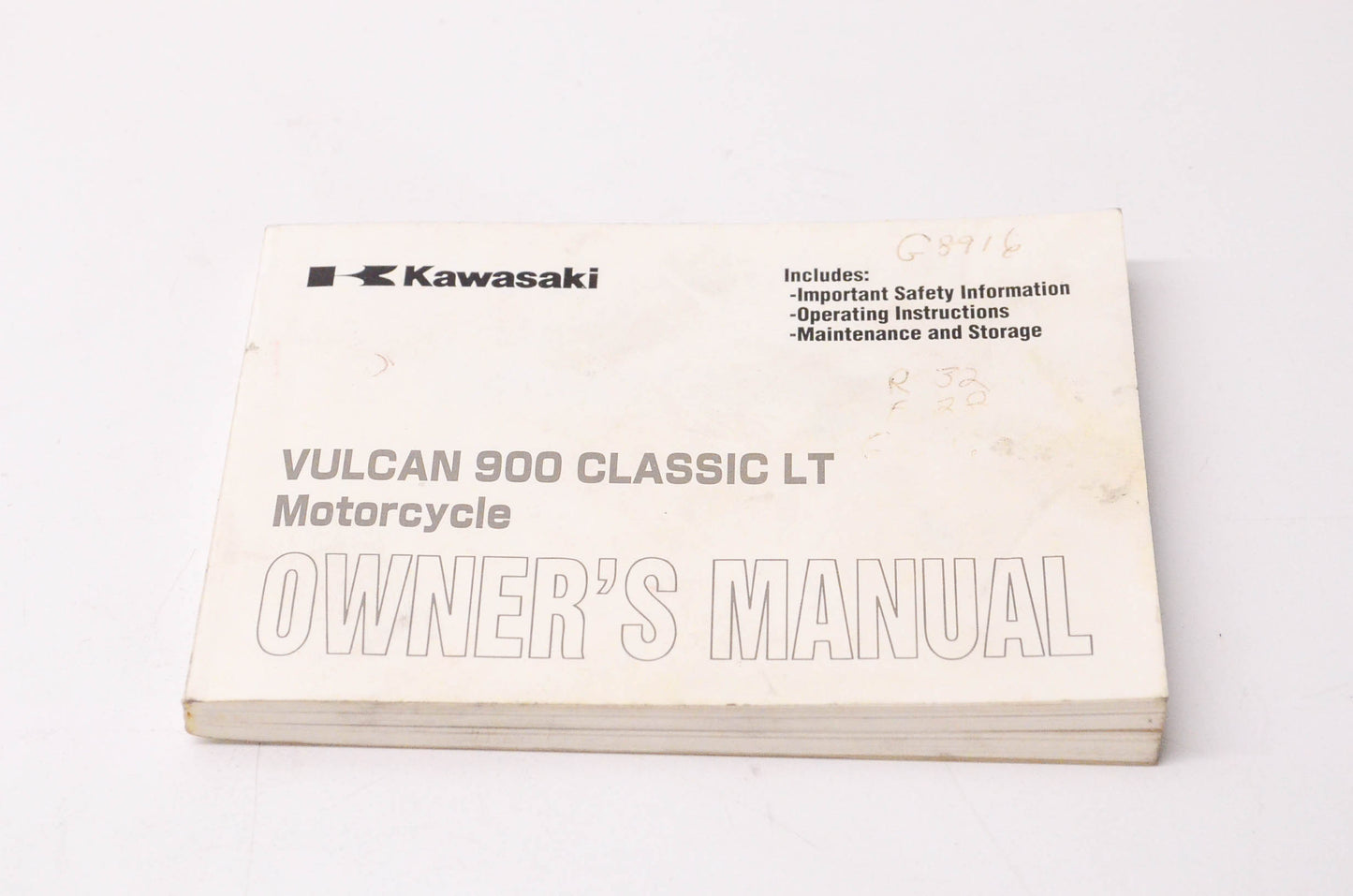 OEM Kawasaki 99987-1375 Vulcan 900 Classic LT Owner's Manual