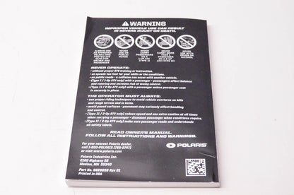 New OEM Polaris 2018 Scrambler 850, Scrambler XP 1000 EPS Owner's Manual NOS