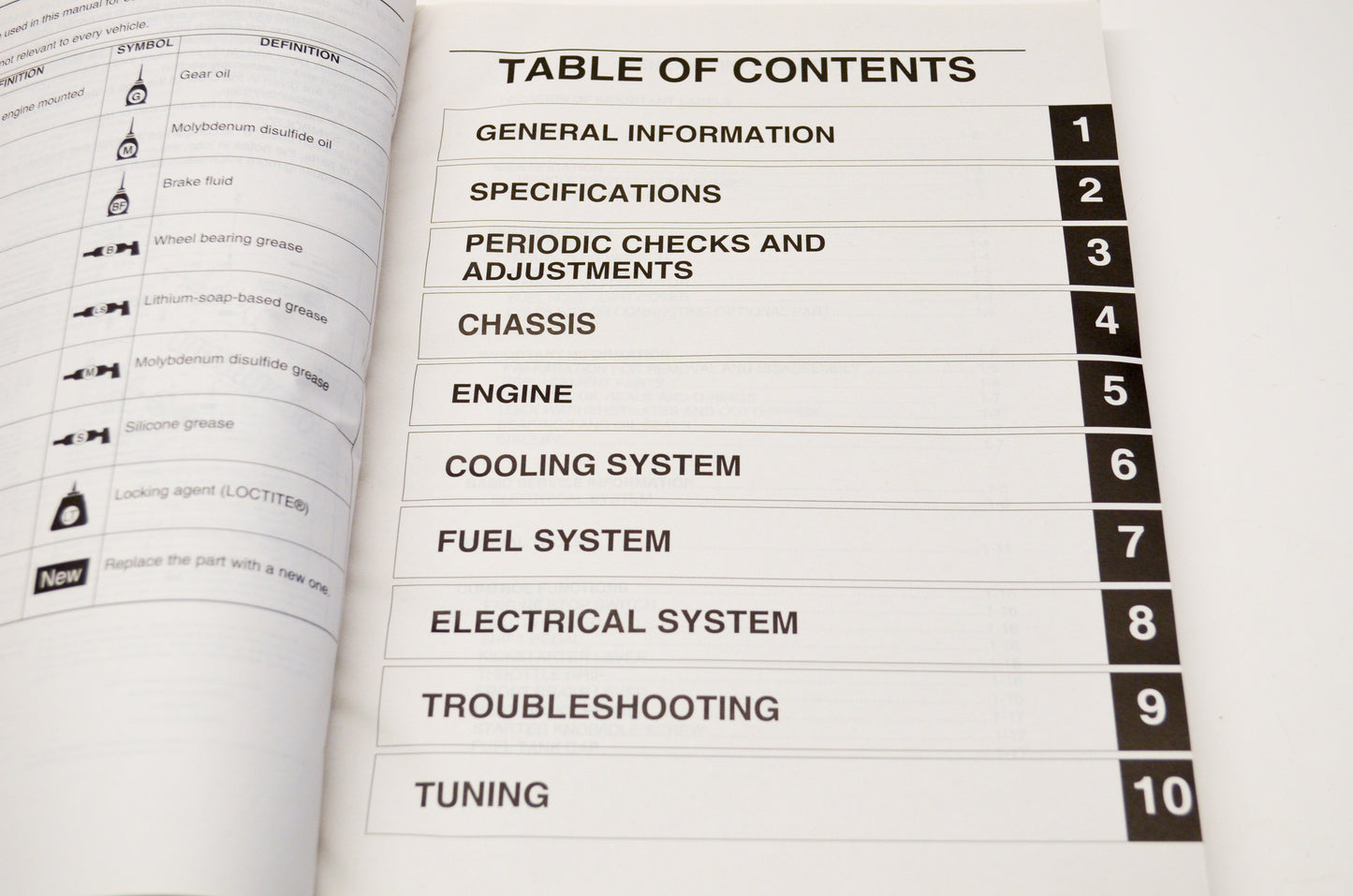 OEM Yamaha 2017 YZ250FH Owner's Service Shop Manual
