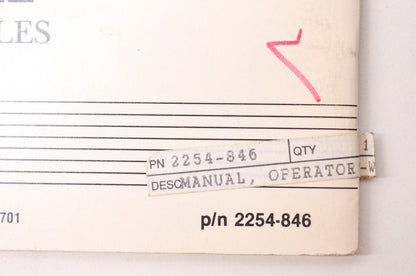 OEM Arctic Cat 2254-846 1993 Wildcat 700 Operator's Manual