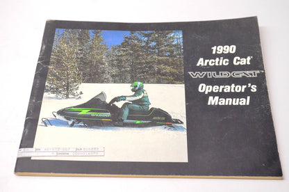 New OEM Arctic Cat 2254-535 1990 Wildcat Operator's Manual NOS