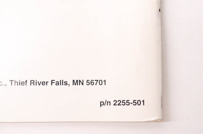 New OEM Arctic Cat 2255-501 1997 Z/ZL 440 Operator's Manual NOS