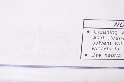 Novarex AS6/7 M-230, MKC DOT-428 Yamaha Clear Windshield NOS
