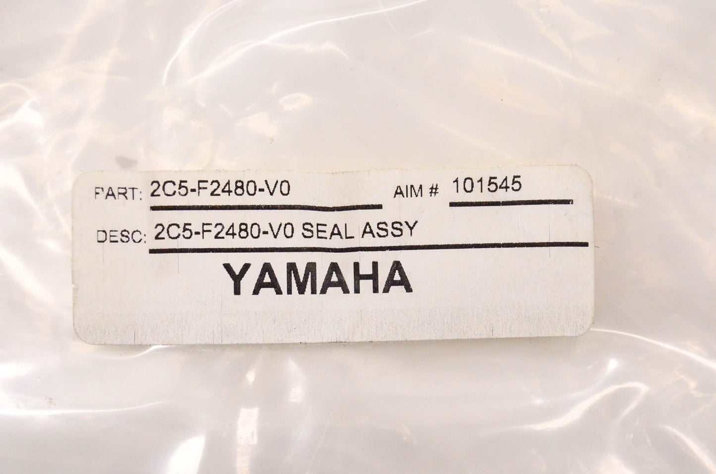 New OEM Yamaha 2C5-F2480-V0-00 Saddlebag Seal Kit NOS