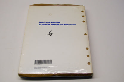 New OEM Yamaha LIT-11616-FM-37 Yamaha YFM350FW Service Shop Manual NOS