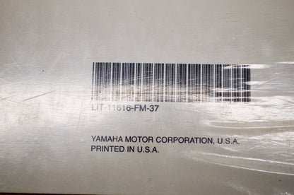 New OEM Yamaha LIT-11616-FM-37 Yamaha YFM350FW Service Shop Manual NOS