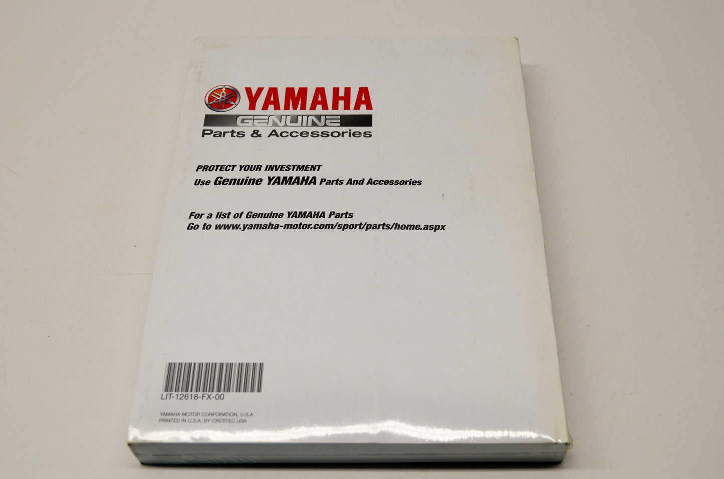 New OEM Yamaha LIT-12618-FX-00 09 FX Nytro Service Shop Manual NOS