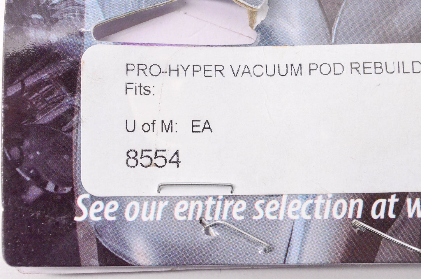 Kuryakyn 8554 Hyper Vacuum Pod Rebuild Kit NOS